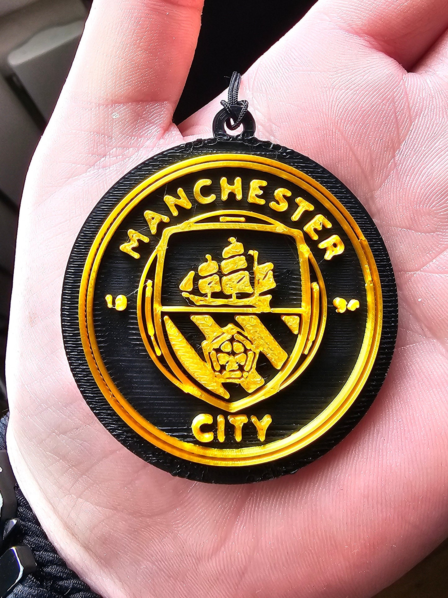 PL Football Badge Keyring