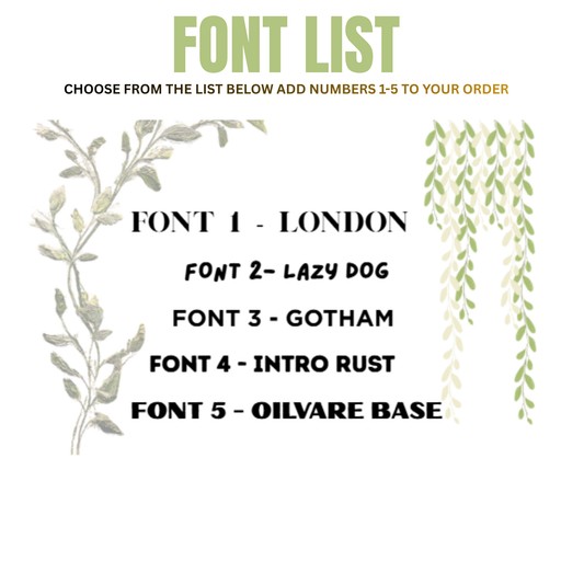 Large Letter Wall Art