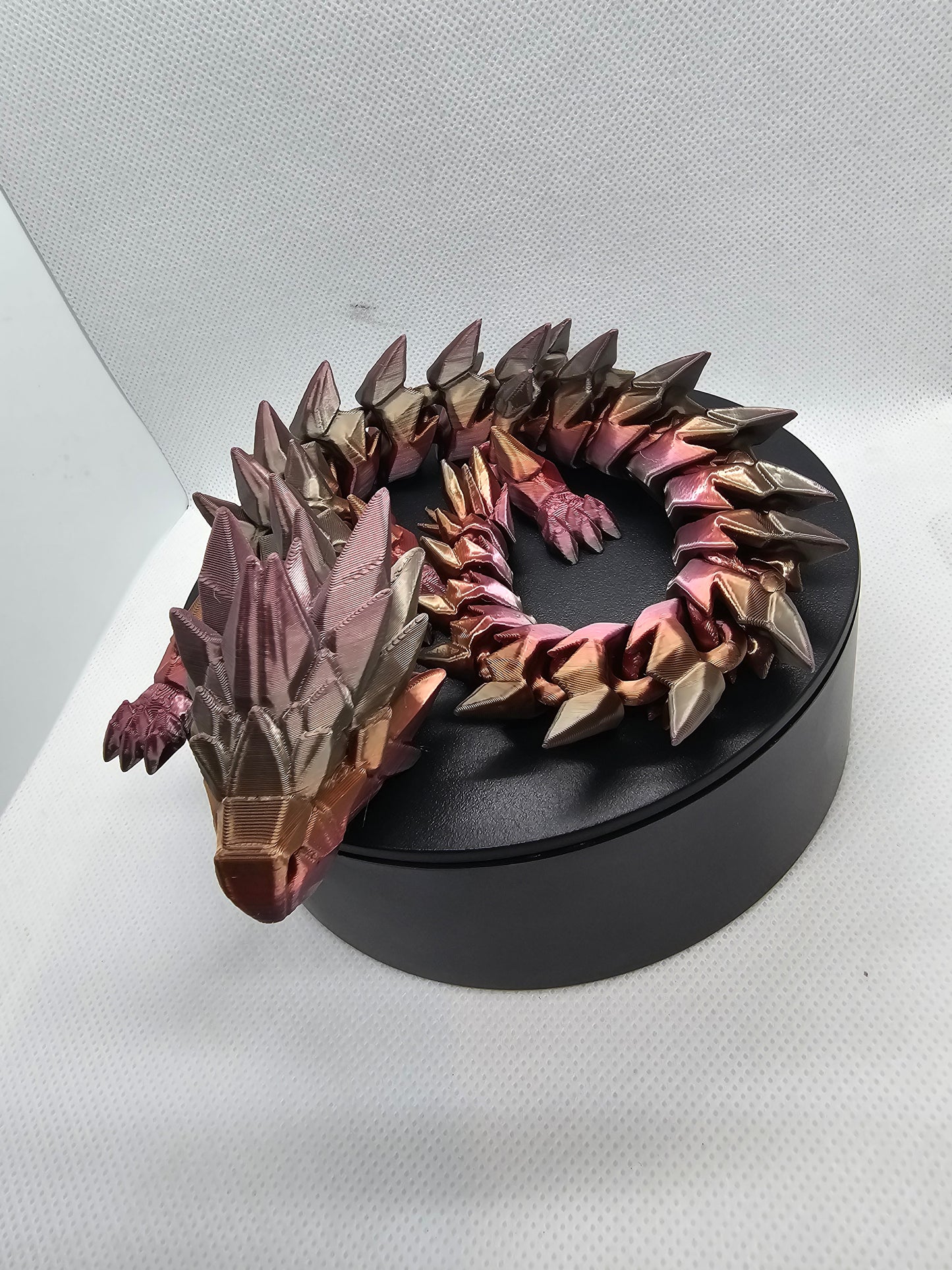 Multicoloured rainbow dragon