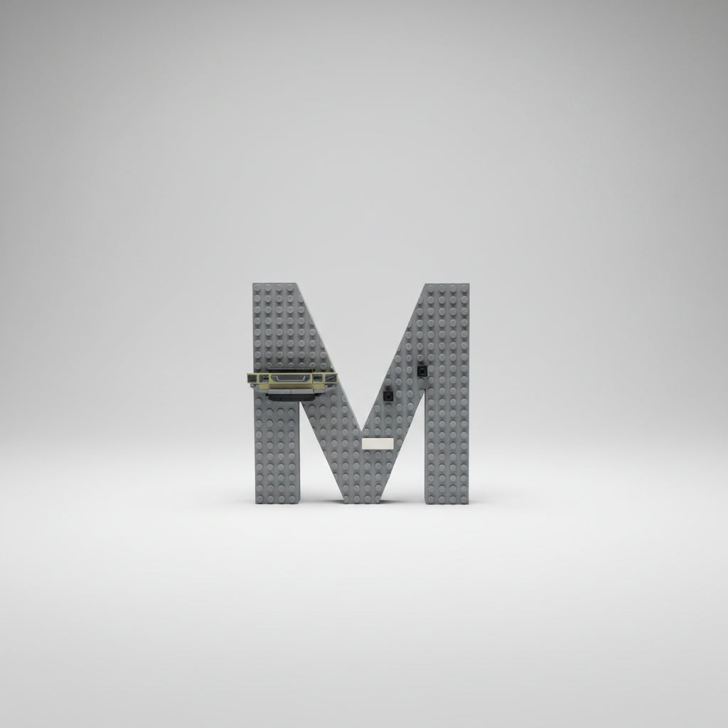 Brick Letter wall decor