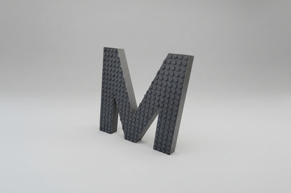 Brick Letter wall decor