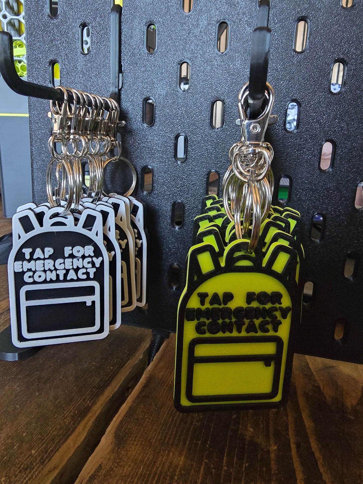 Emergency Contact Bag tag