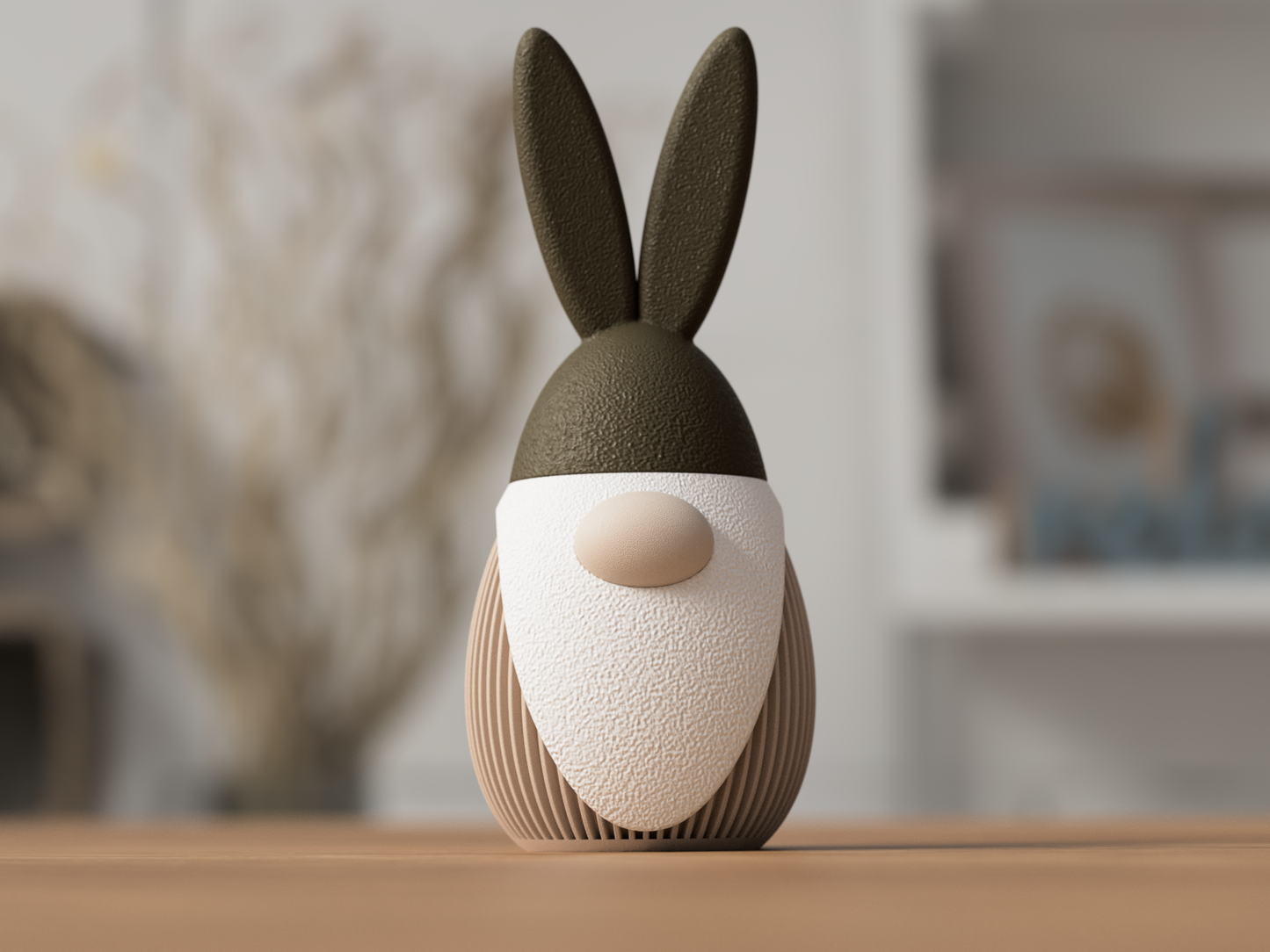 🐰 Easter Gnome with Bunny Ear Hat