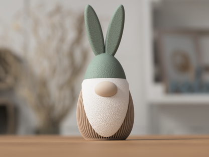 🐰 Easter Gnome with Bunny Ear Hat