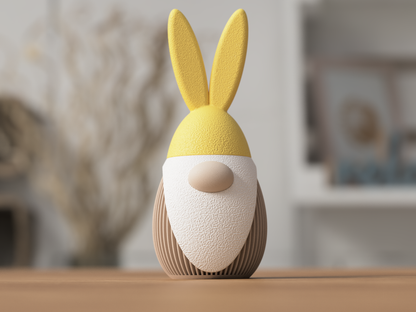 🐰 Easter Gnome with Bunny Ear Hat