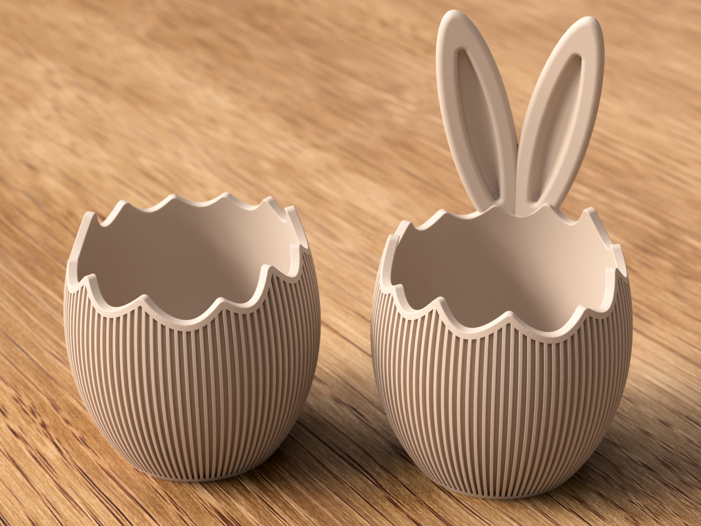 🐰 Modern Easter Egg Bowl – Bunny Ear Design