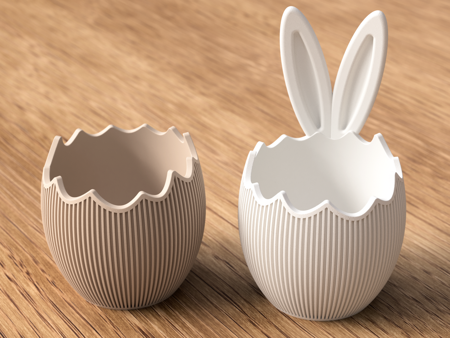 🐰 Modern Easter Egg Bowl – Bunny Ear Design