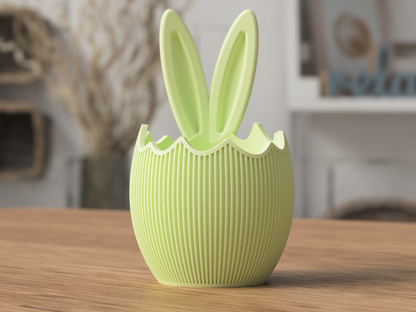 🐰 Modern Easter Egg Bowl – Bunny Ear Design