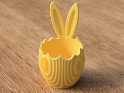 🐰 Modern Easter Egg Bowl – Bunny Ear Design