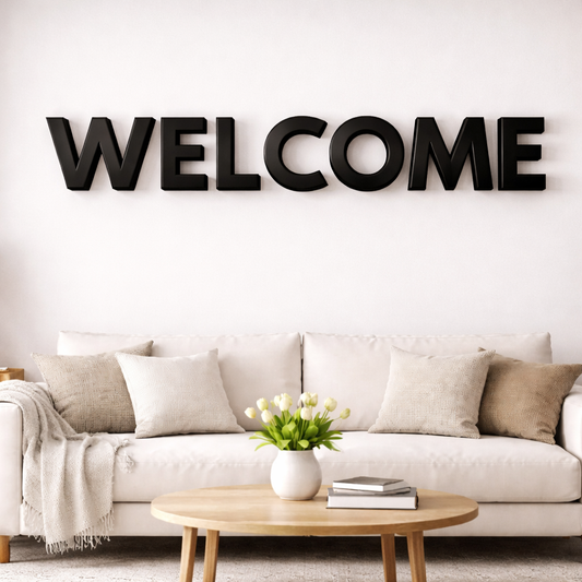 Large Letter Wall Art