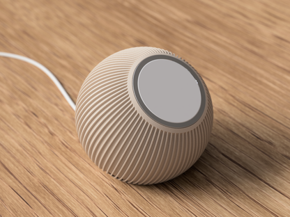 📱 Modern Ribbed MagSafe Charger Stand – Japandi Style